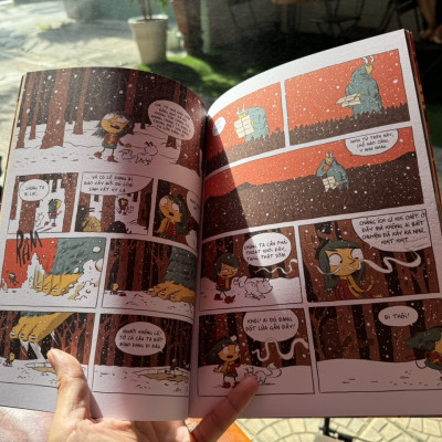 (Bộ 6 tập) HILDA –  Luke Pearson – Đông A