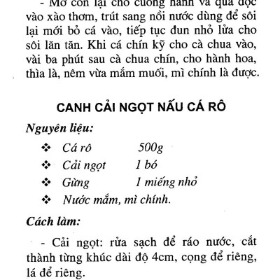Các Món Canh Ngon (Tái Bản 2016)