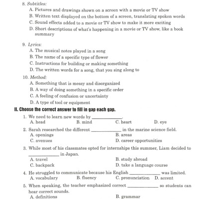 Bài Tập Trắc Nghiệm Tiếng Anh 9 - Có Đáp Án (Bám Sát SGK I-Learn Smart World) - HA