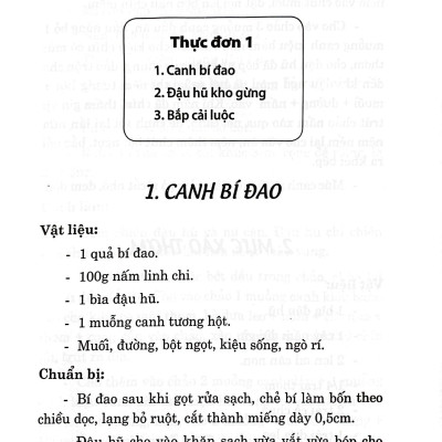 Thực Đơn Ăn Chay Giúp Giảm Béo