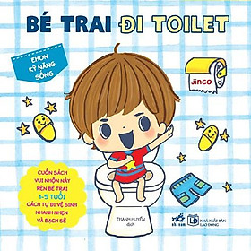 Sách - Ehon kỹ năng sống Bé trai đi toilet - Nhã nam