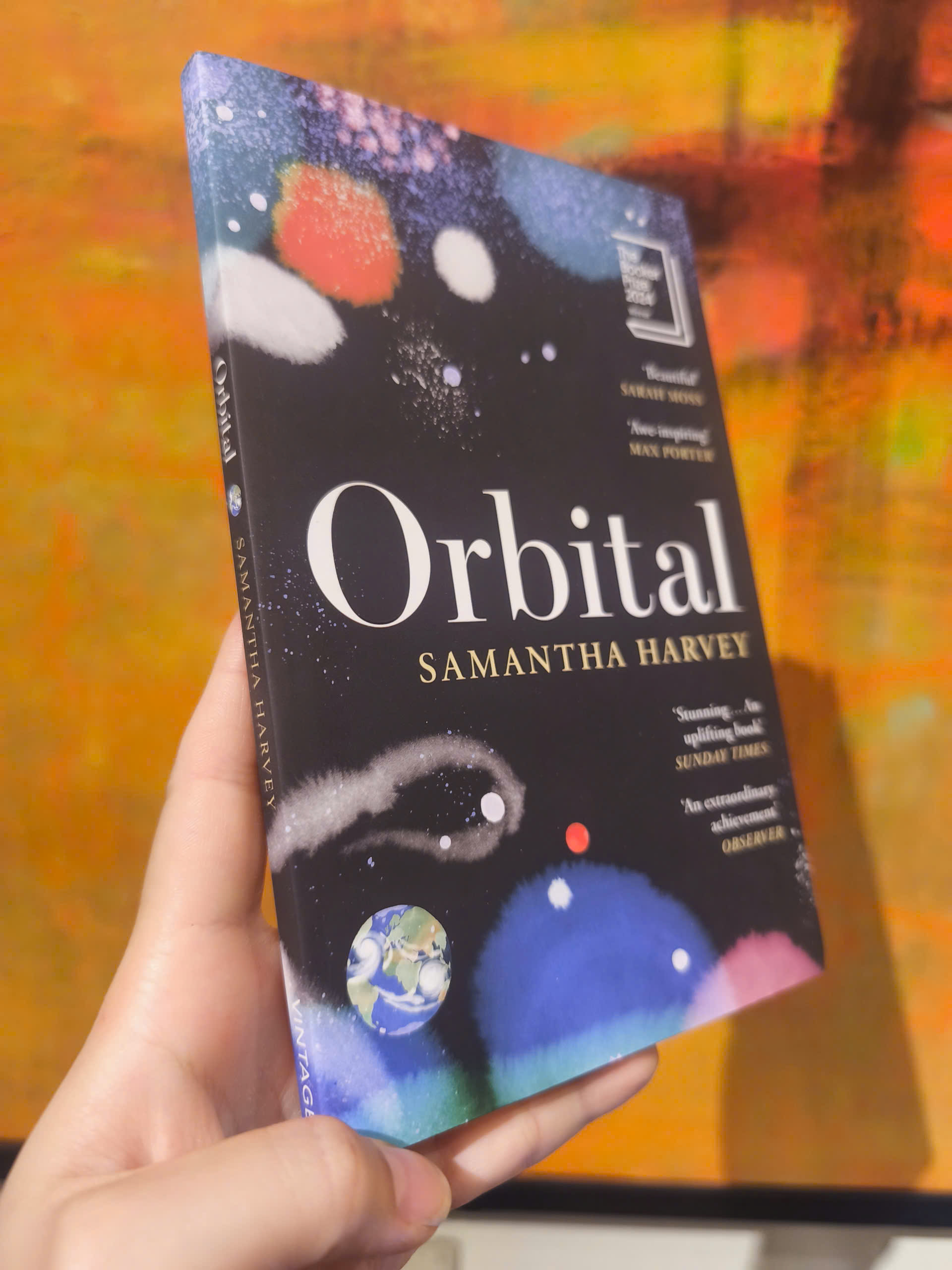 Sách - Orbital by Samantha Harvey - Best Science Fiction & Fantasy/Booker Prize Winner 2024