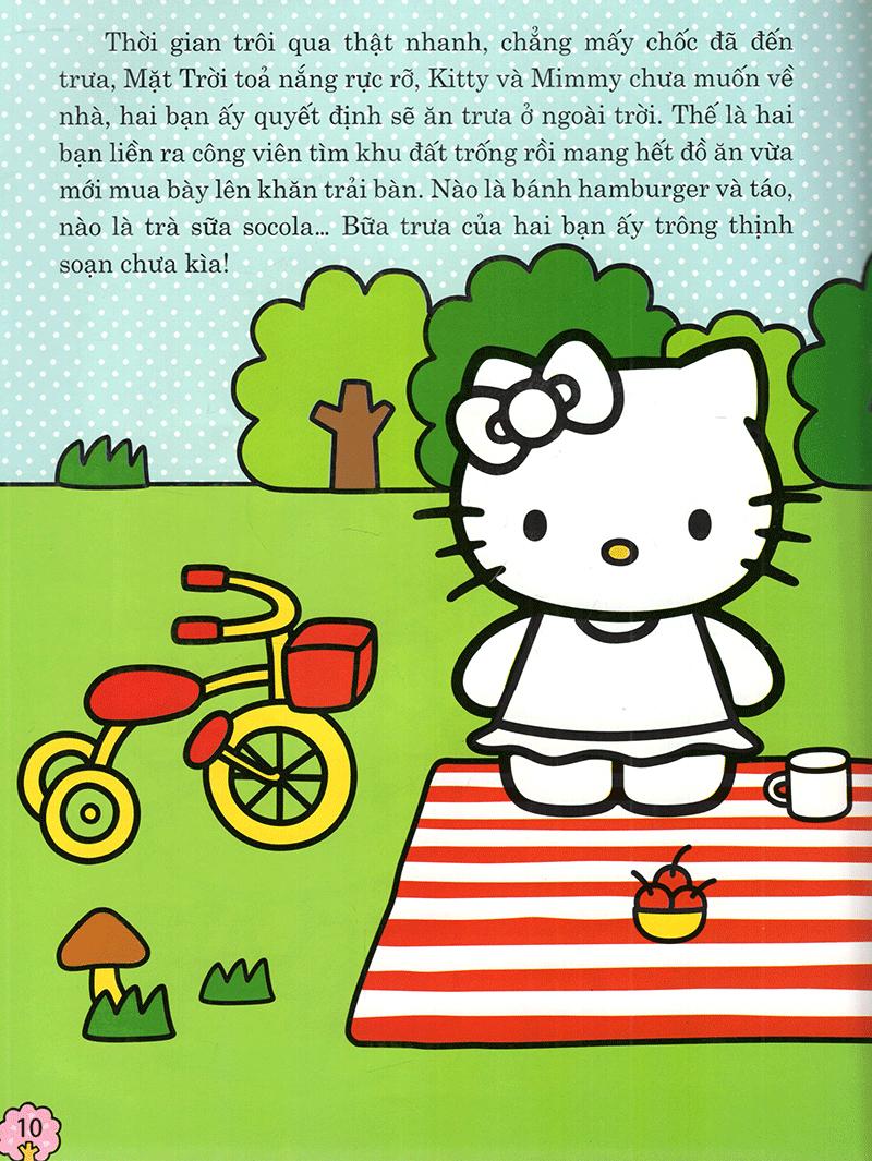 Hello Kitty - Kế Hoạch Nghỉ Hè (Dán Hình)