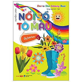 Nối Số & Tô Màu - Các Loài Hoa