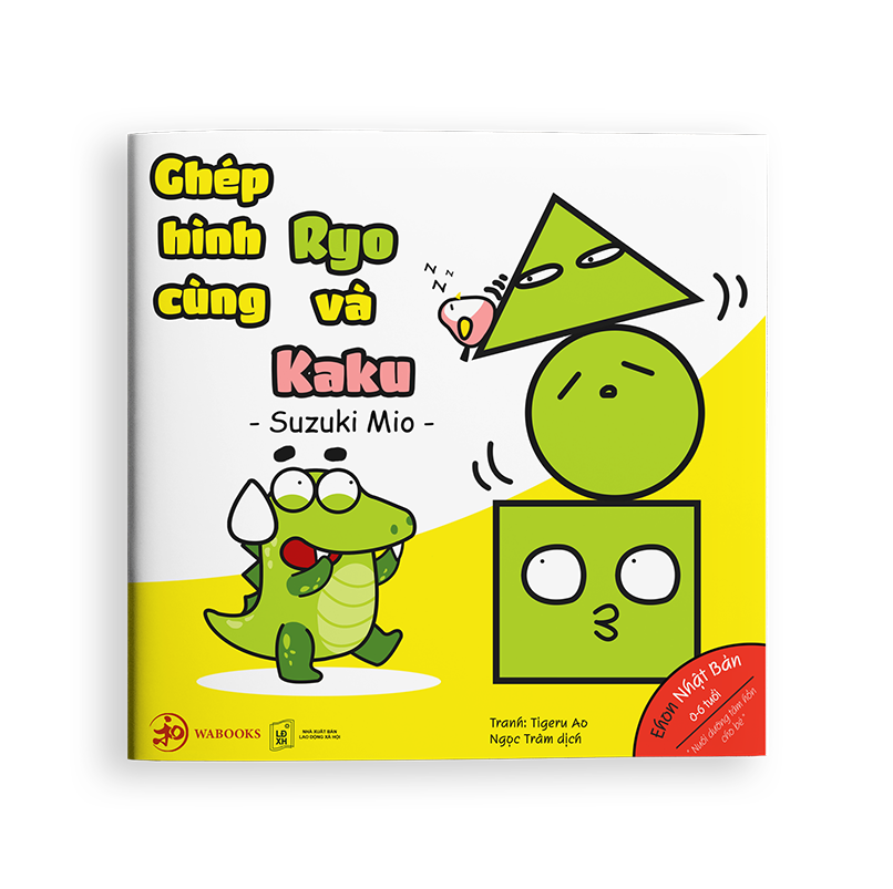 Ehon Nhật Bản - Điều Kỳ Diệu Từ Những Hình Khối - Combo Bộ Sách 3 Quyển (Bé 0-6 Tuổi) - "Có Phải Hình Tròn Là Đẹp Nhất"; "Chấm Tròn Ơi Đi Đâu Thế"; "Ghép Hình Cùng Ryo Và Kaku"