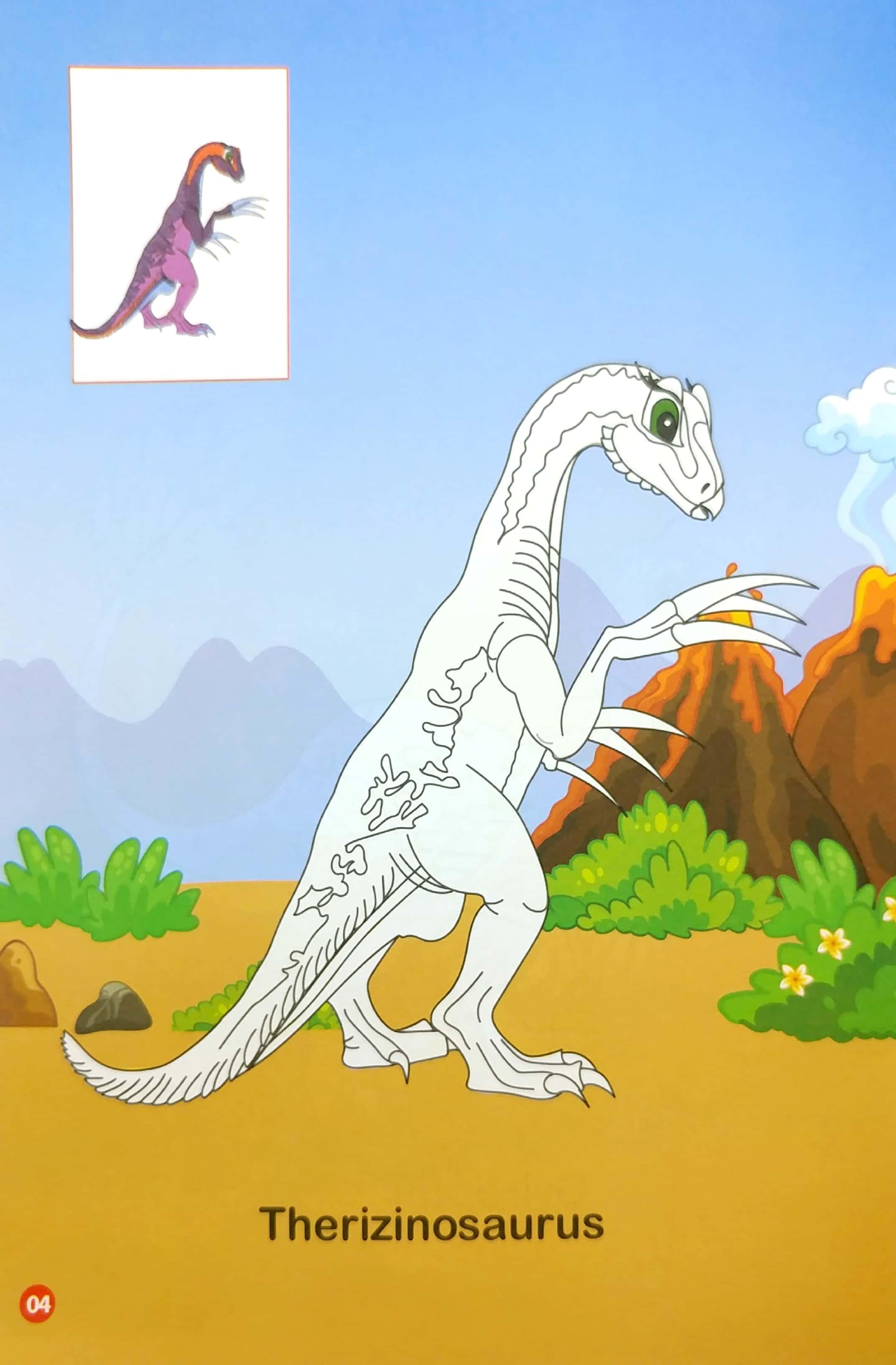 Tô Màu Thế Giới Khủng Long Dinosaurs 4