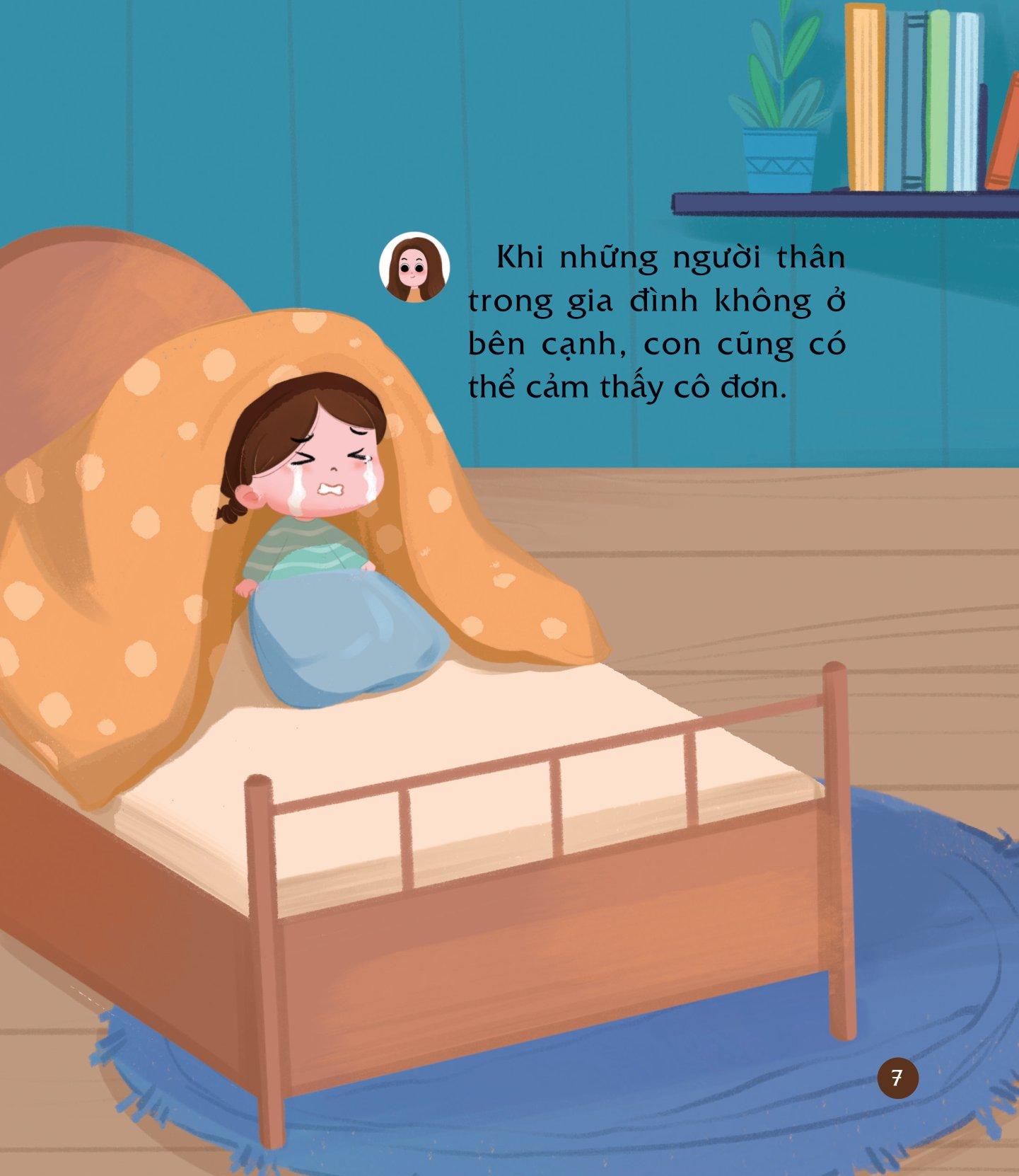Sách Cùng Con Nuôi Dưỡng Cảm Xúc Tích Cực - Con Không Cô Đơn