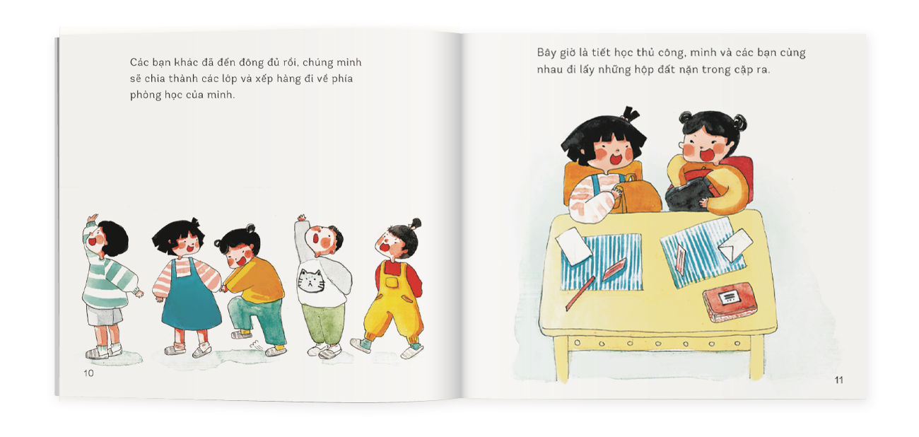 Sách Ehon Chúng Mình Lớn Rồi - Trường Mẫu Giáo Của Tớ