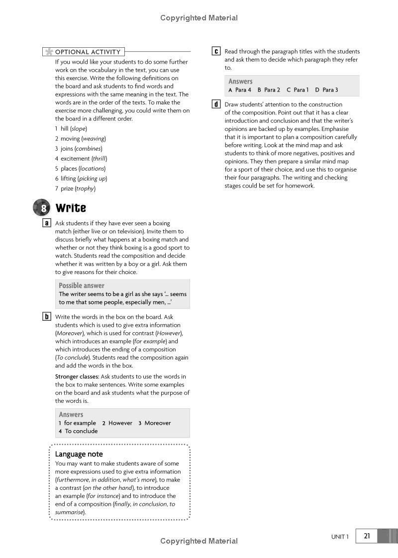 English in Mind Level 4 Teacher