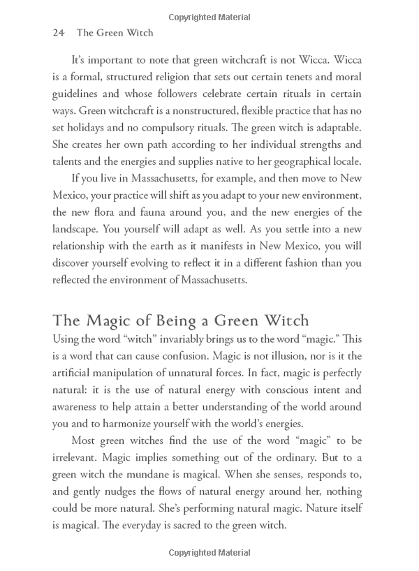 The Green Witch: Your Complete Guide To The Natural Magic Of Herbs, Flowers, Essential Oils, And More