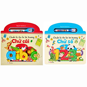  CHUẨN BỊ CHO BÉ TỚI TRƯỜNG - CHỮ SỐ (TẶNG KÈM BÚT VIẾT/XÓA)