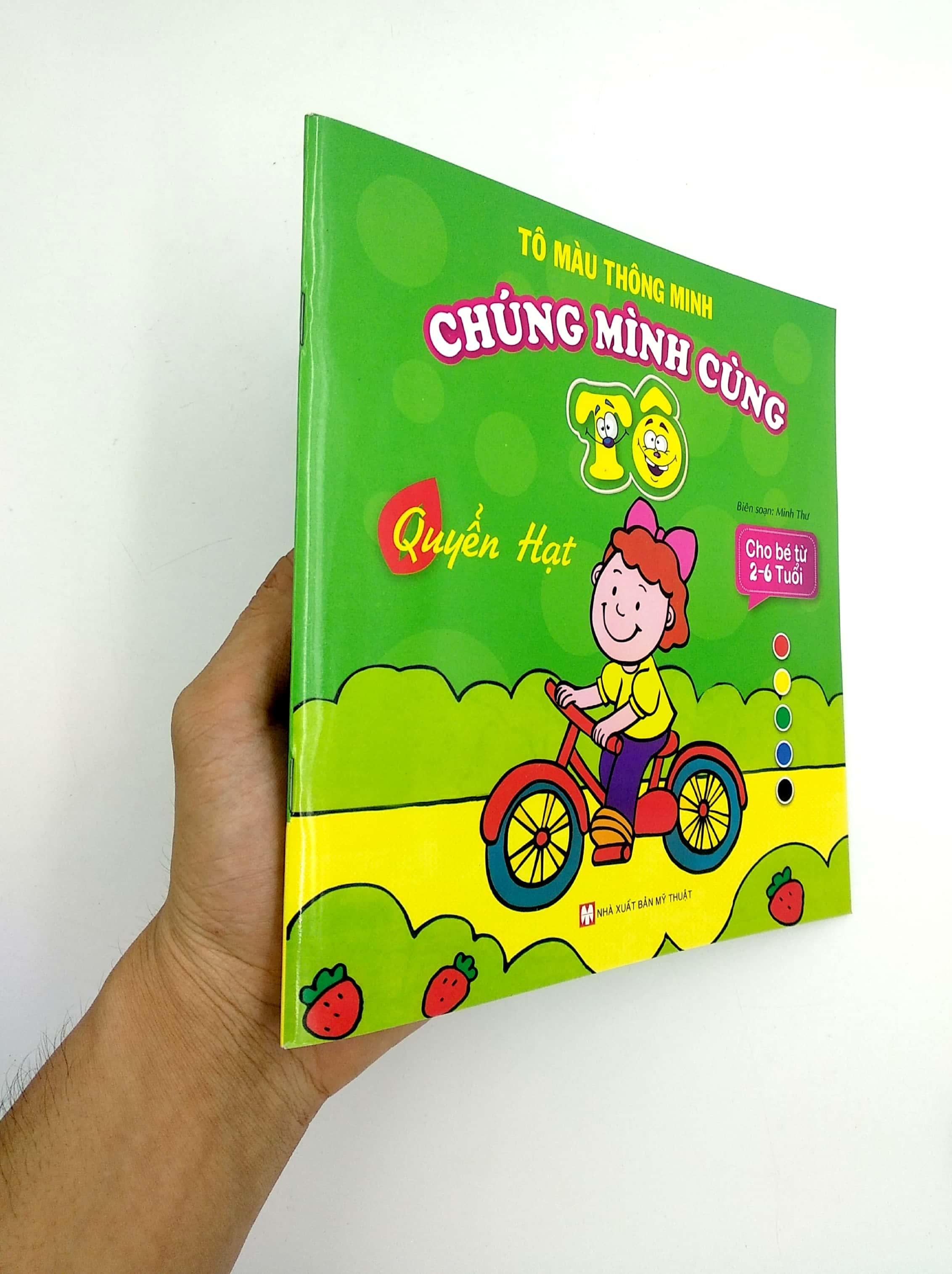 Tô Màu Thông Minnh - Chúng Mình Cùng Tô - Quyển Hạt