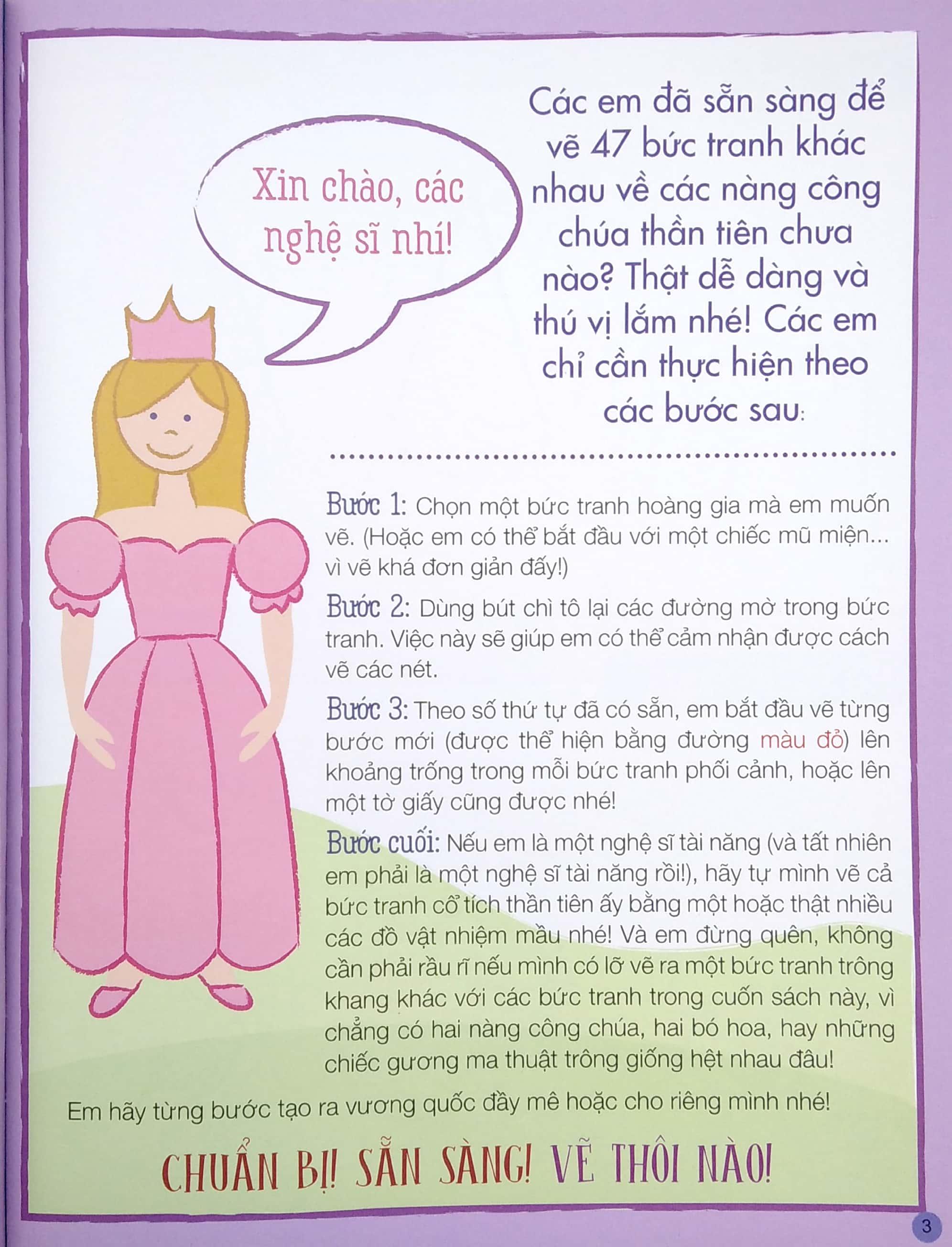 Họa Sĩ Tí Hon - Learn To Draw... Princess Kingdom! - Nào, Ta Cùng Học Vẽ… Vương Quốc Công Chúa!