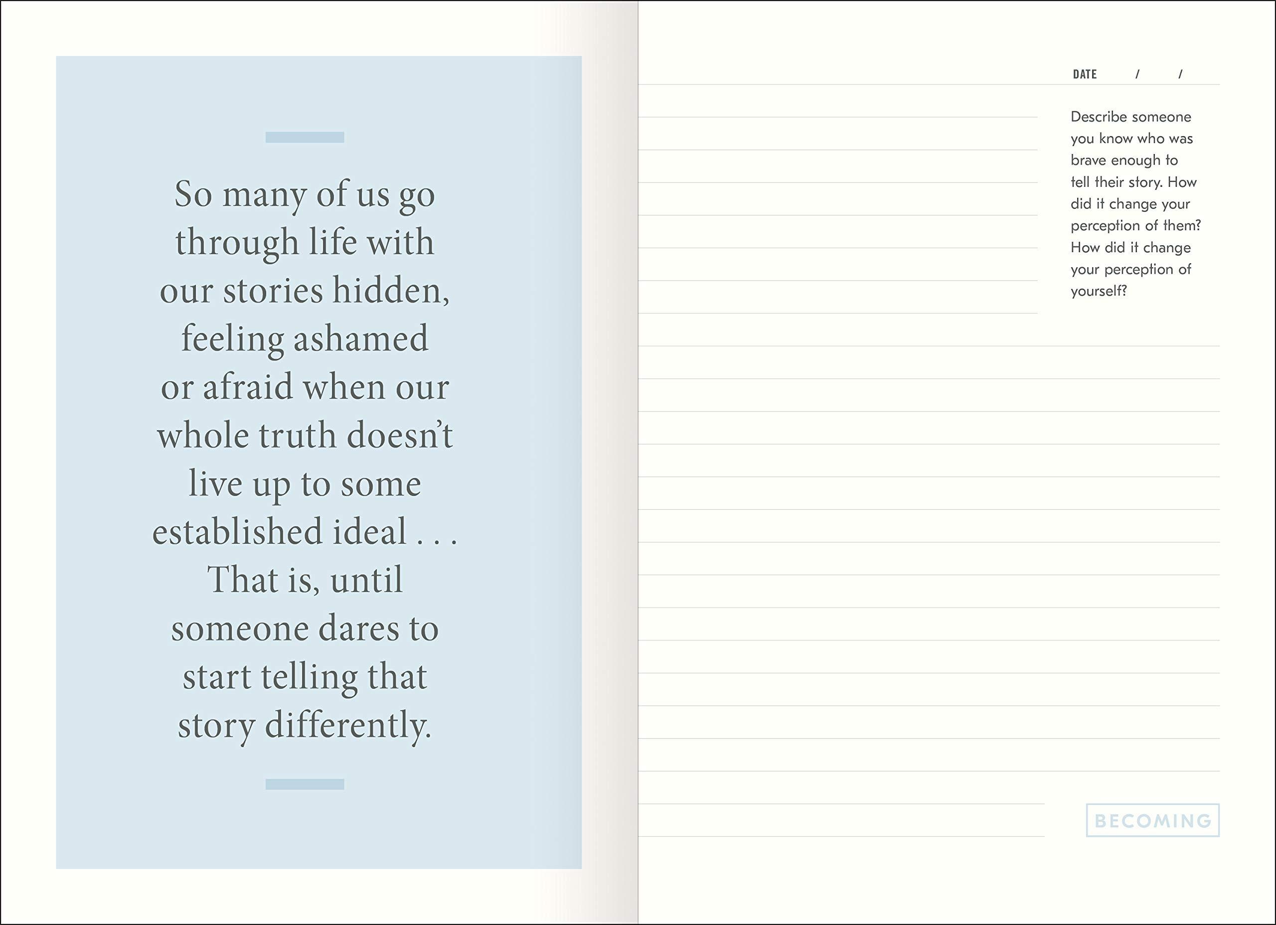 Becoming: A Guided Journal For Discovering Your Voice
