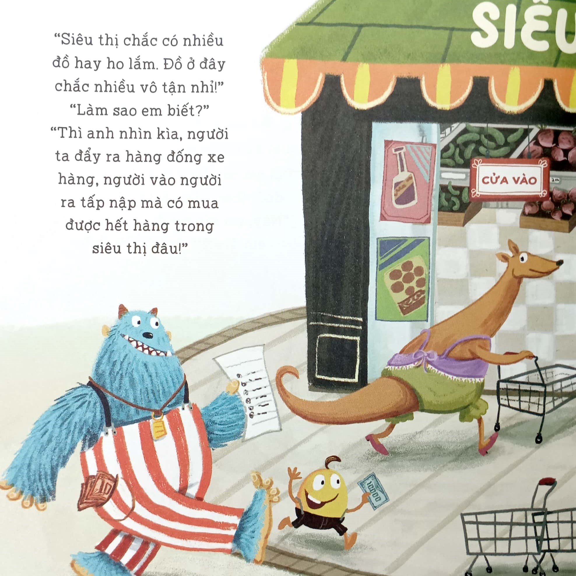 Quản Trị Tiền Bạc Từ Nhỏ - Đại Náo Ở Siêu Thị