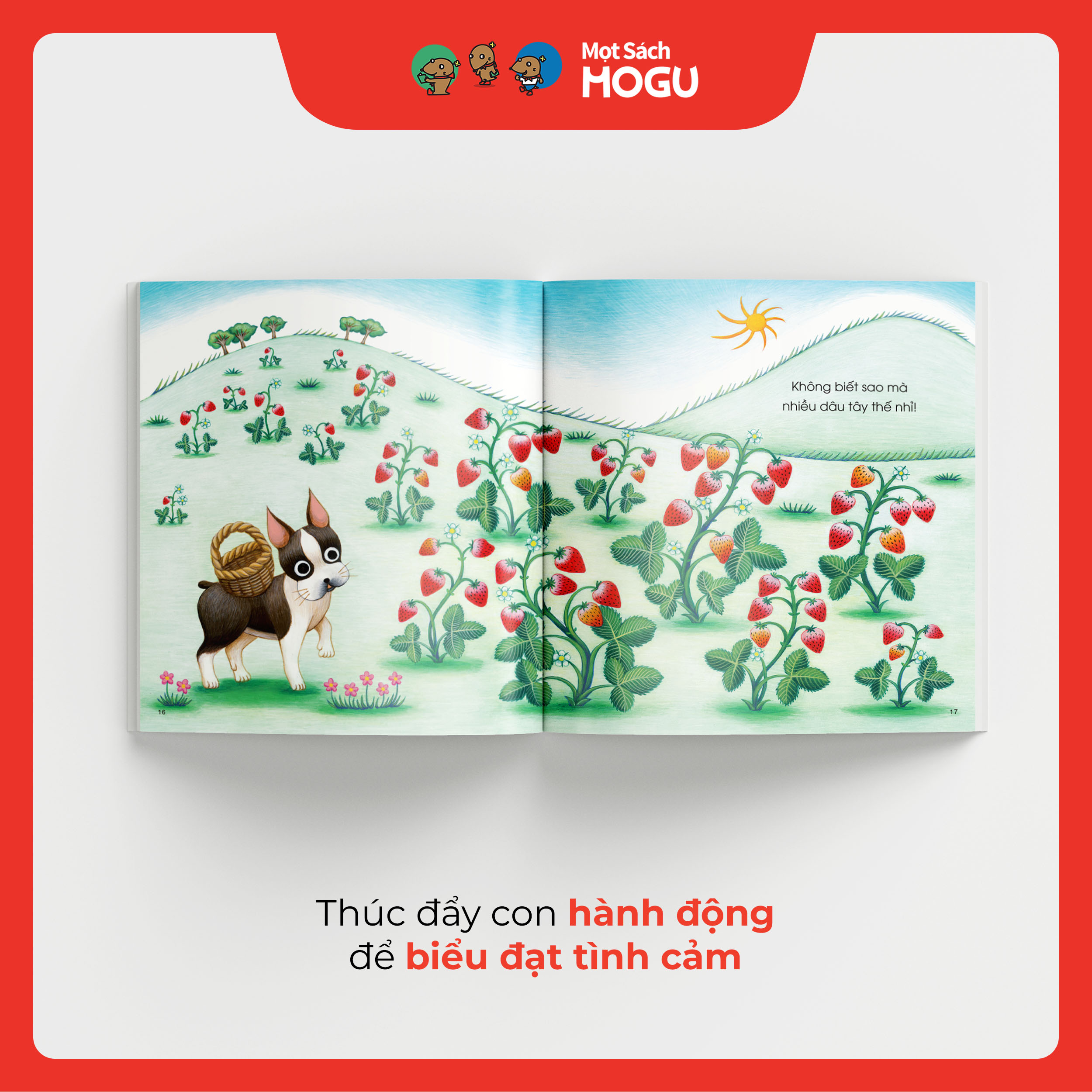 Truyện Ehon bé 1-2-3 tuổi - Chuyện của cún Pi