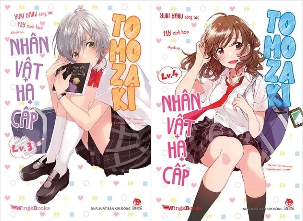 Sách - Nhân vật hạ cấp Tomozaki (combo 8 tập T1-7, bản phổ thông)