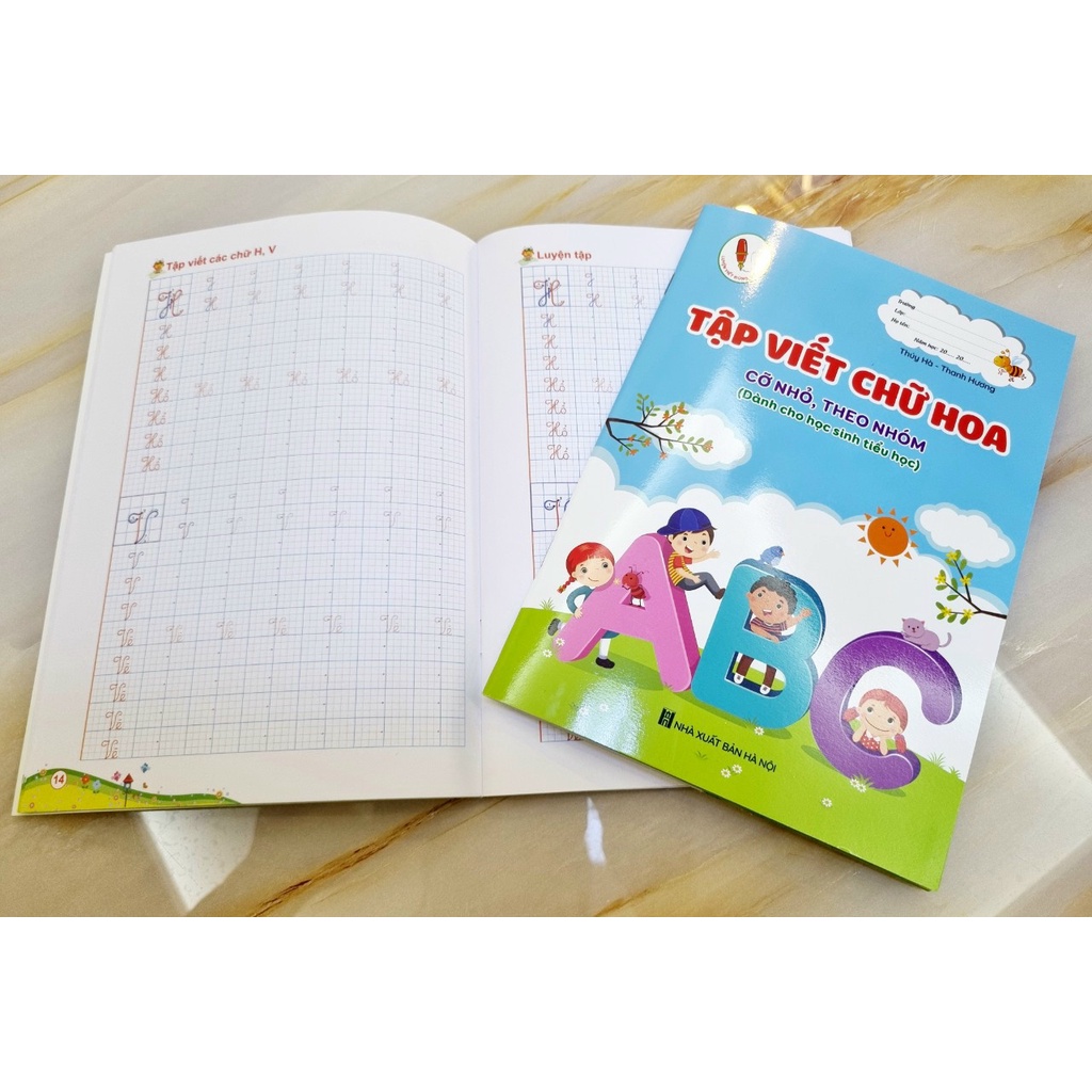 Sách - Tập viết chữ hoa cỡ nhỏ theo nhóm (dành cho học sinh tiểu học)