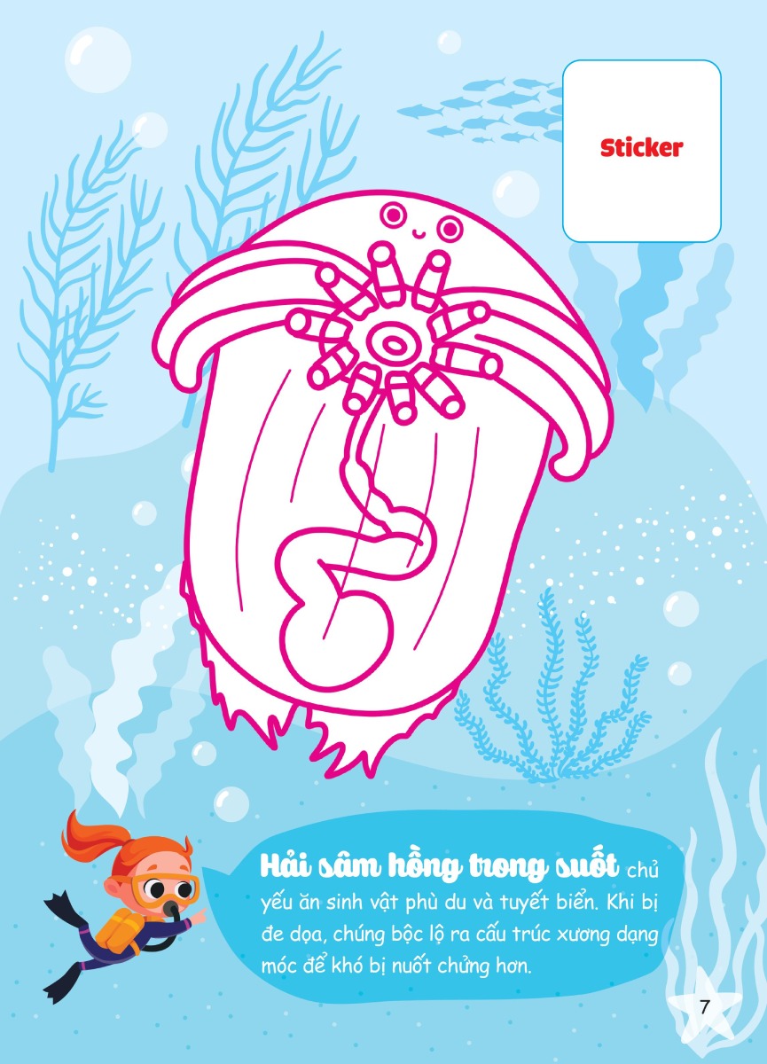 Con Tô Màu - Thám Hiểm Đáy Biển Sâu (MEGA)