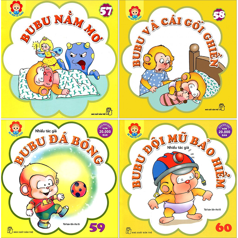 Combo Bé Học Lễ Giáo - Bubu (Tập 41 Đến Tập 60)