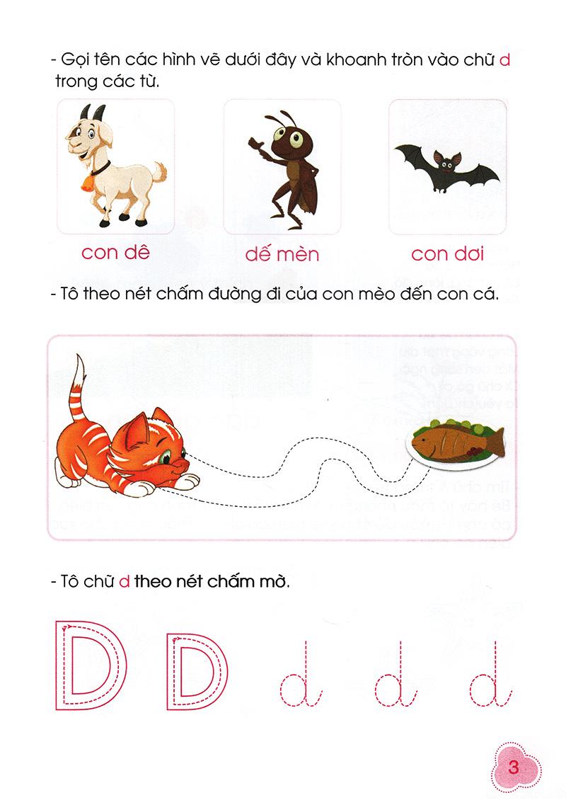 Bé Làm Quen Với Chữ Cái - Quyển 2