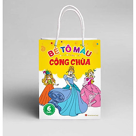 Túi Bé Tô Màu Công Chúa ( 6 Cuốn ) - Bản Quyền