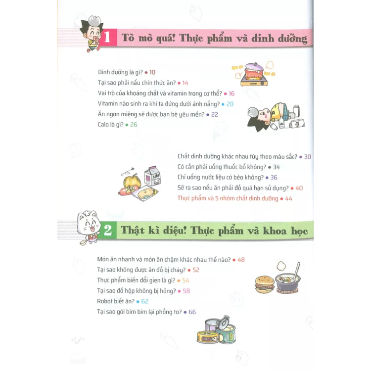 Quiz! Khoa Học Kì Thú: Thực Phẩm Dinh Dưỡng