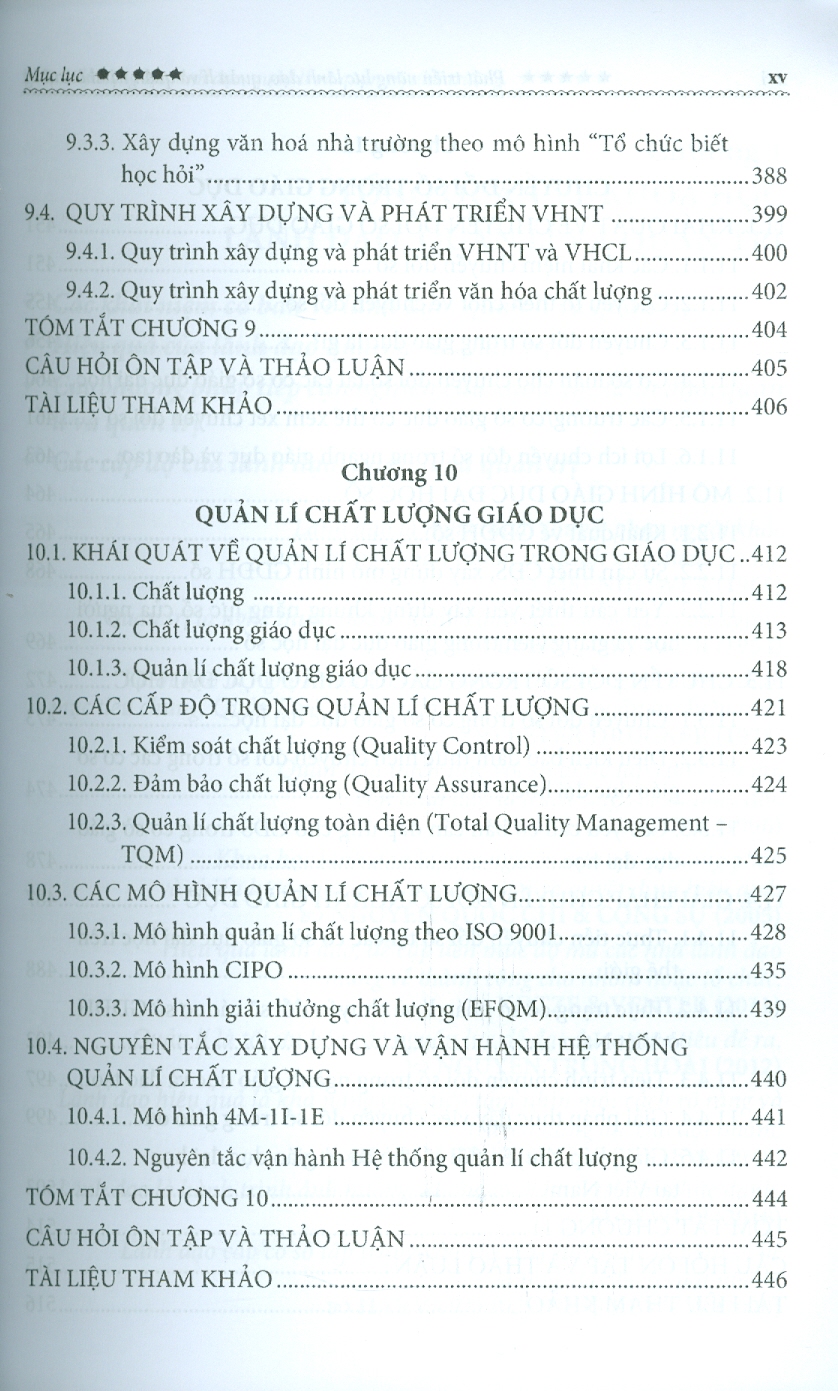 Phát Triển Năng Lực Lãnh Đạo, Quản Lí & Quản Trị Nhà Trường (Sách Chuyên Khảo)
