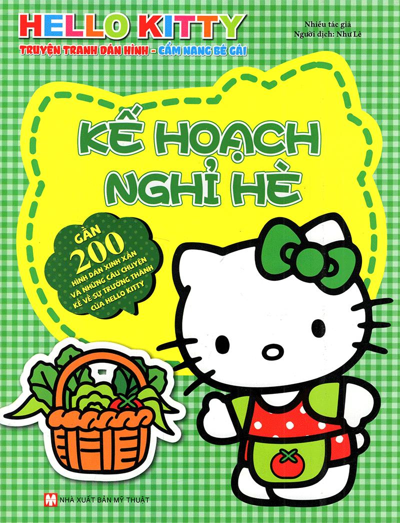 Hello Kitty - Kế Hoạch Nghỉ Hè (Dán Hình)