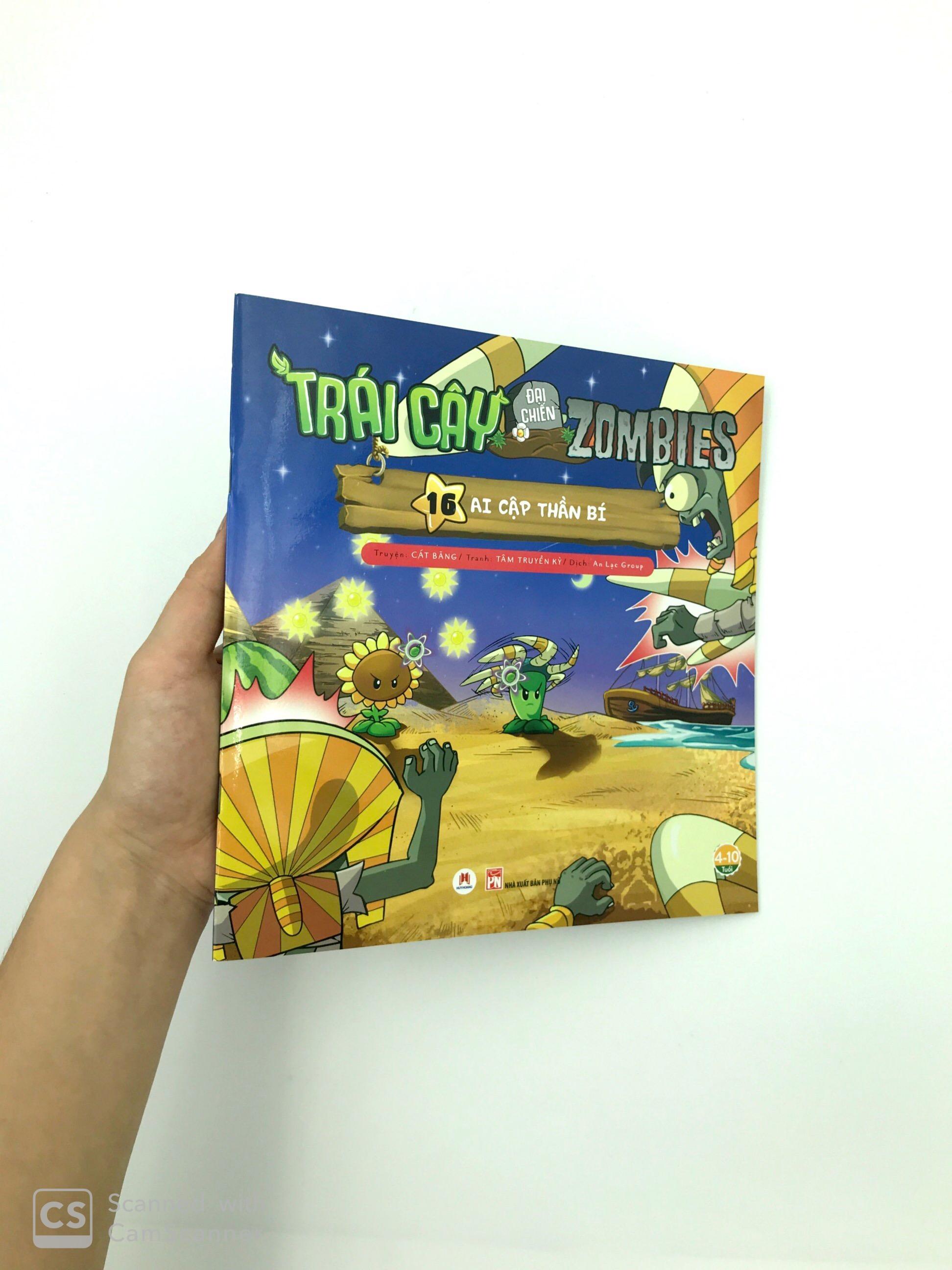 Trái Cây Đại Chiến Zombie - Tập 16: Ai Cập Thần Bí (Tái Bản)