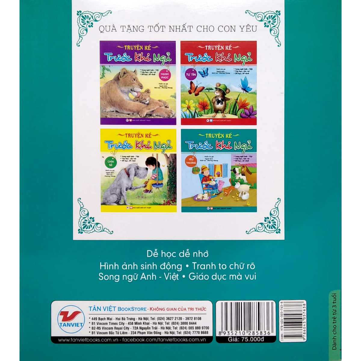 Truyện Kể Trước Khi Ngủ - Yêu Thương ( Song Ngữ Anh - Việt)