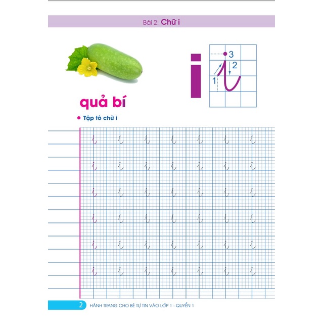 Sách - Combo 5 cuốn Tập tô tập viết chữ, số và học Toán, Hành trang vào lớp 1 - Lê Mai - ndbooks