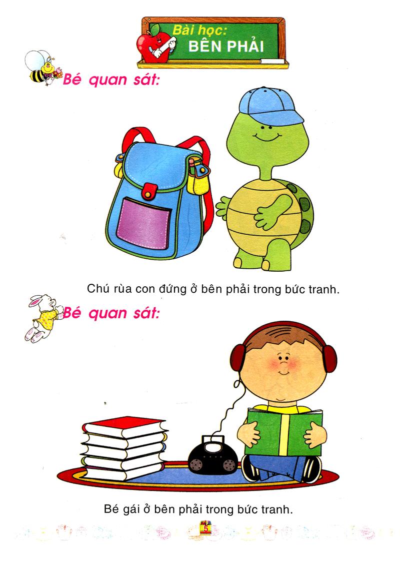 Bé Làm Quen Với Môn Toán - Xác Định Vị Trí