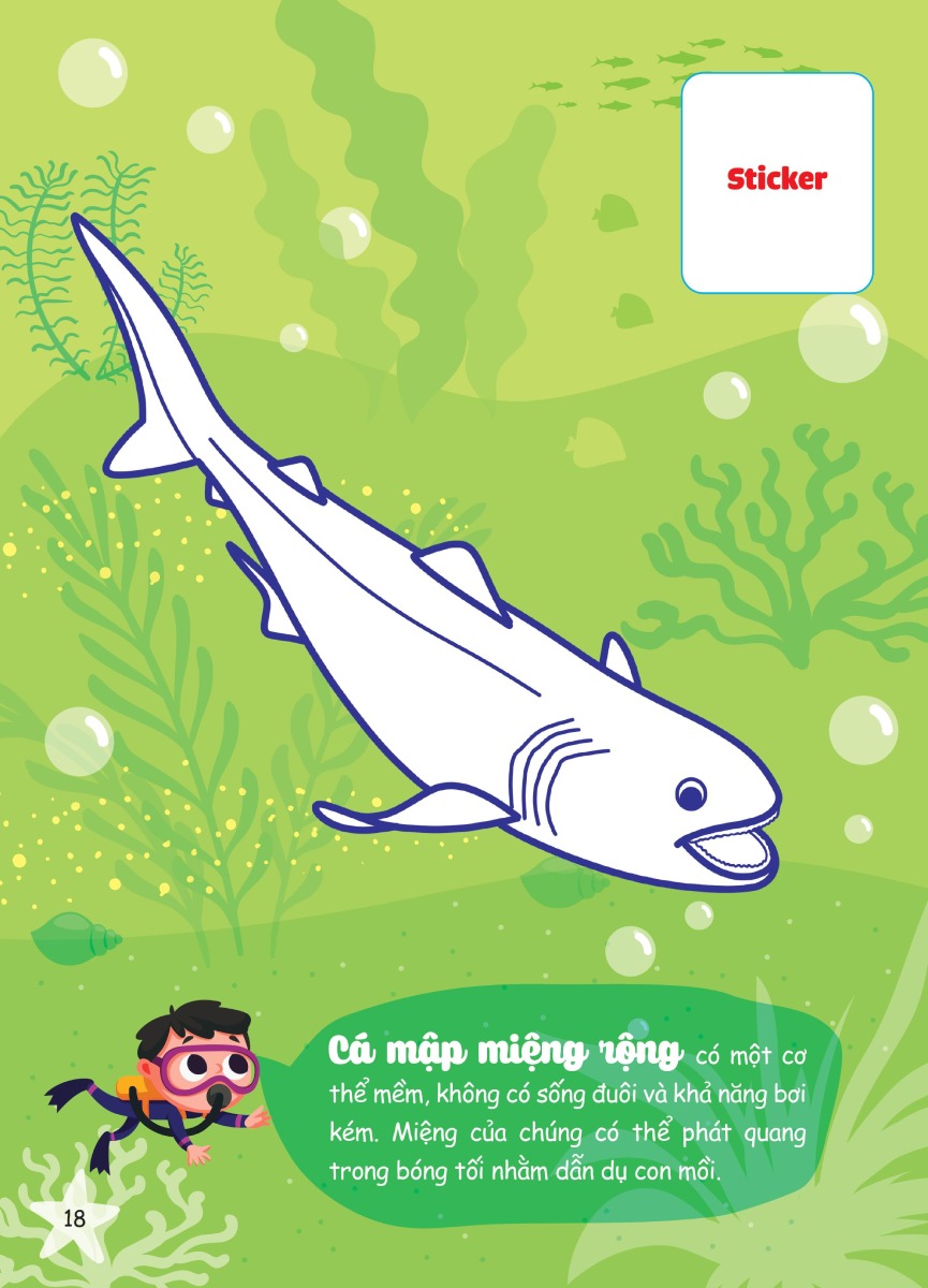 Con Tô Màu - Thám Hiểm Đáy Biển Sâu (MEGA)