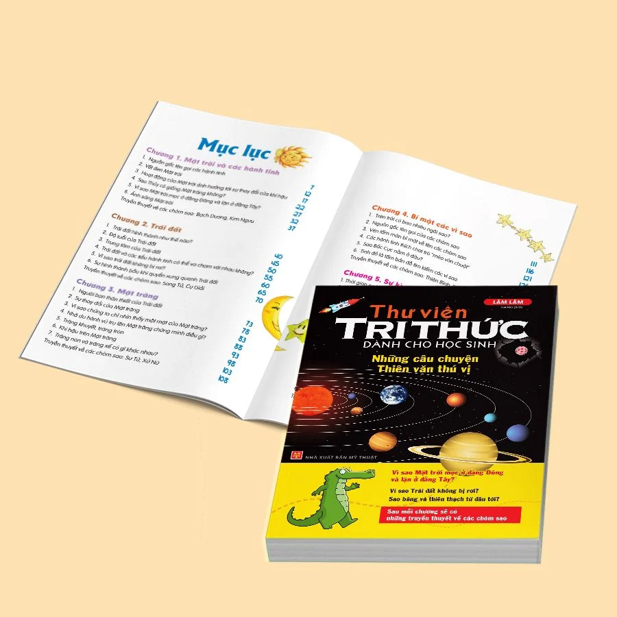 Thư viện tri thức dành cho học sinh - Những câu chuyện thiên văn thú vị