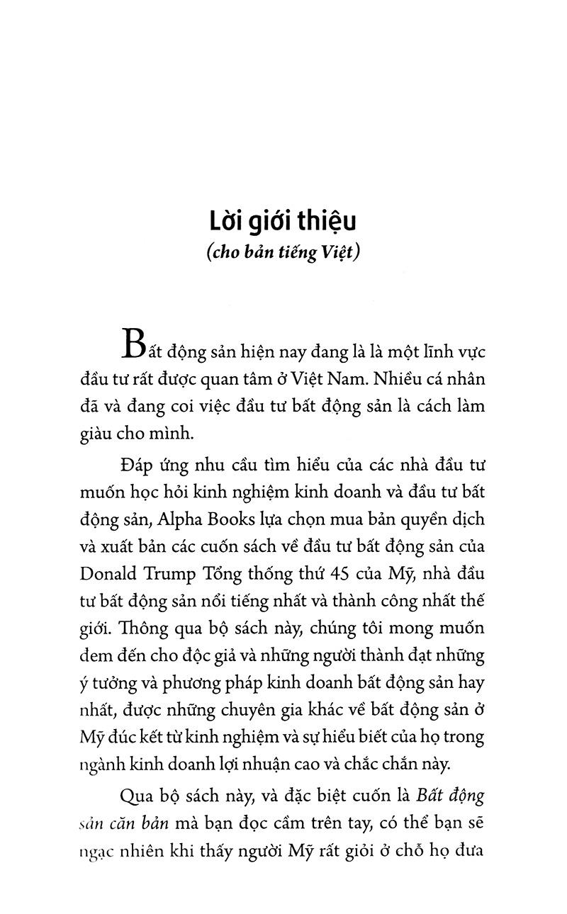 Bất Động Sản Căn Bản (Tái Bản 2018)