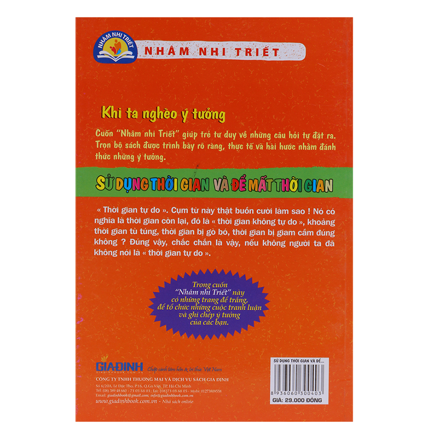 Sử Dụng Thời Gian Và Để Mất Thời Gian