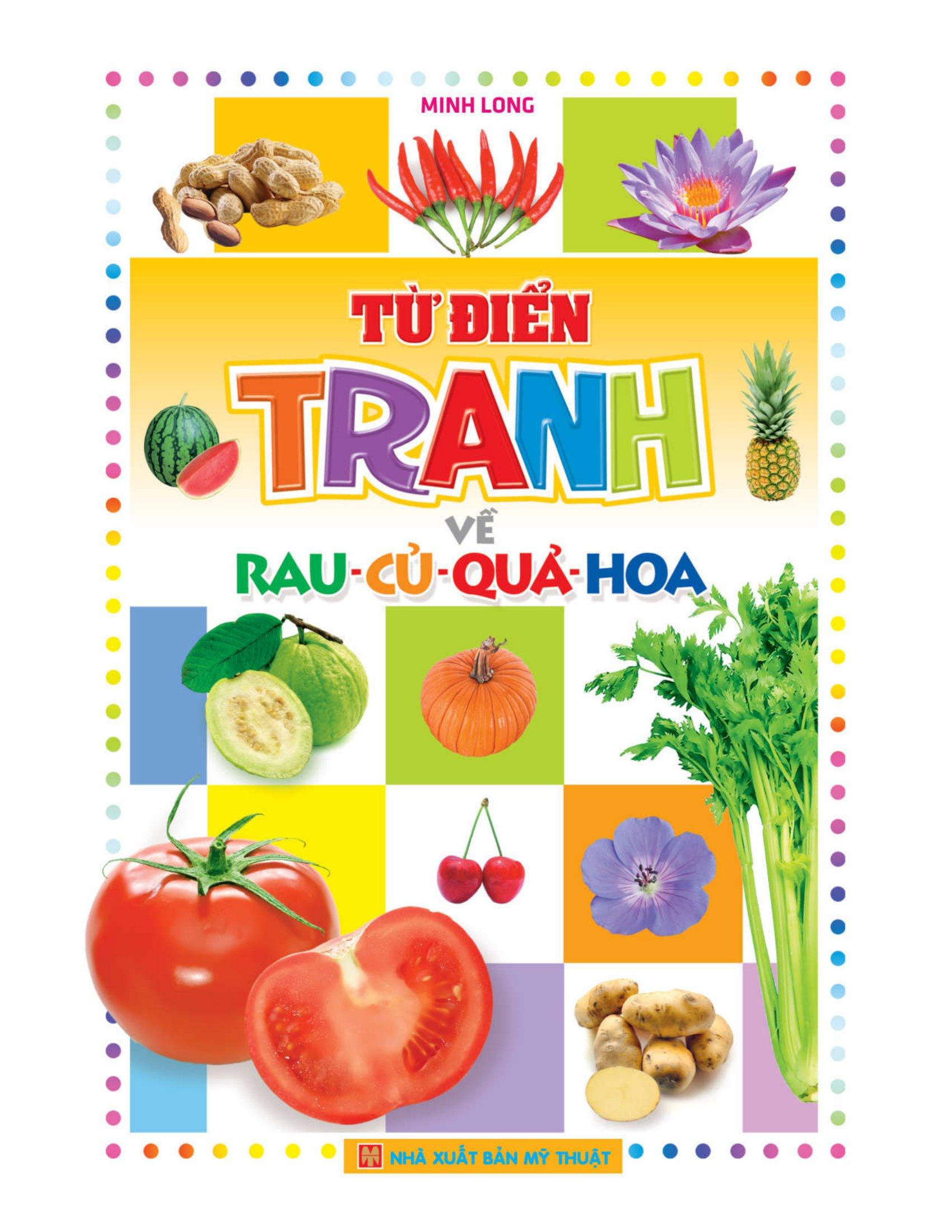 Từ Điển Tranh Về Rau - Củ - Quả - Hoa
