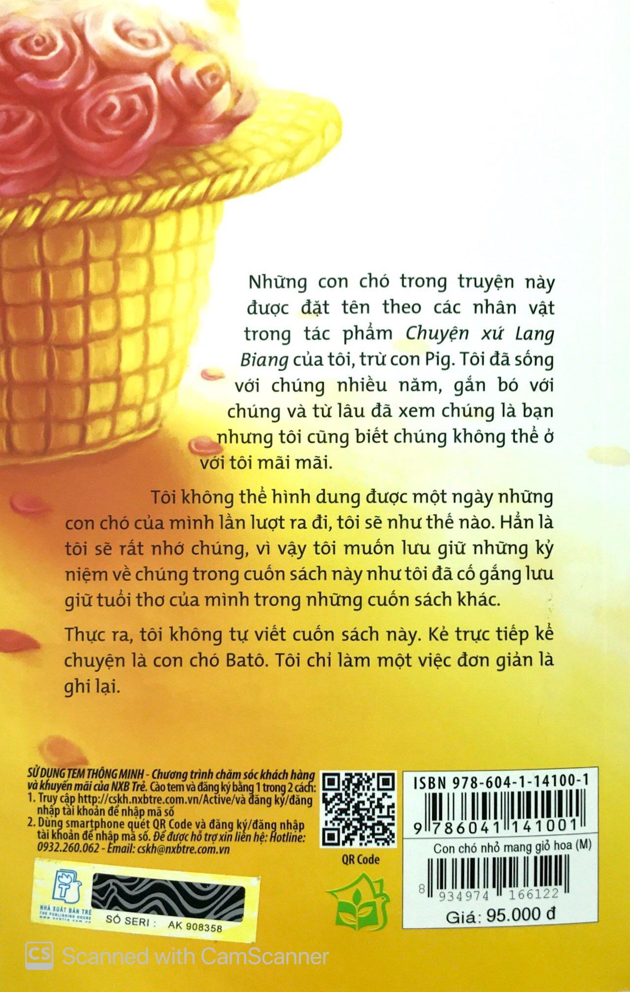 Con Chó Nhỏ Mang Giỏ Hoa Hồng (Tái Bản)
