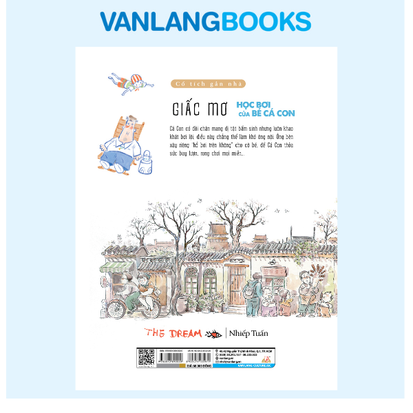 Cổ Tích Gần Nhà - Giấc Mơ Học Bơi Của Bé Cá Con - Vanlangbooks