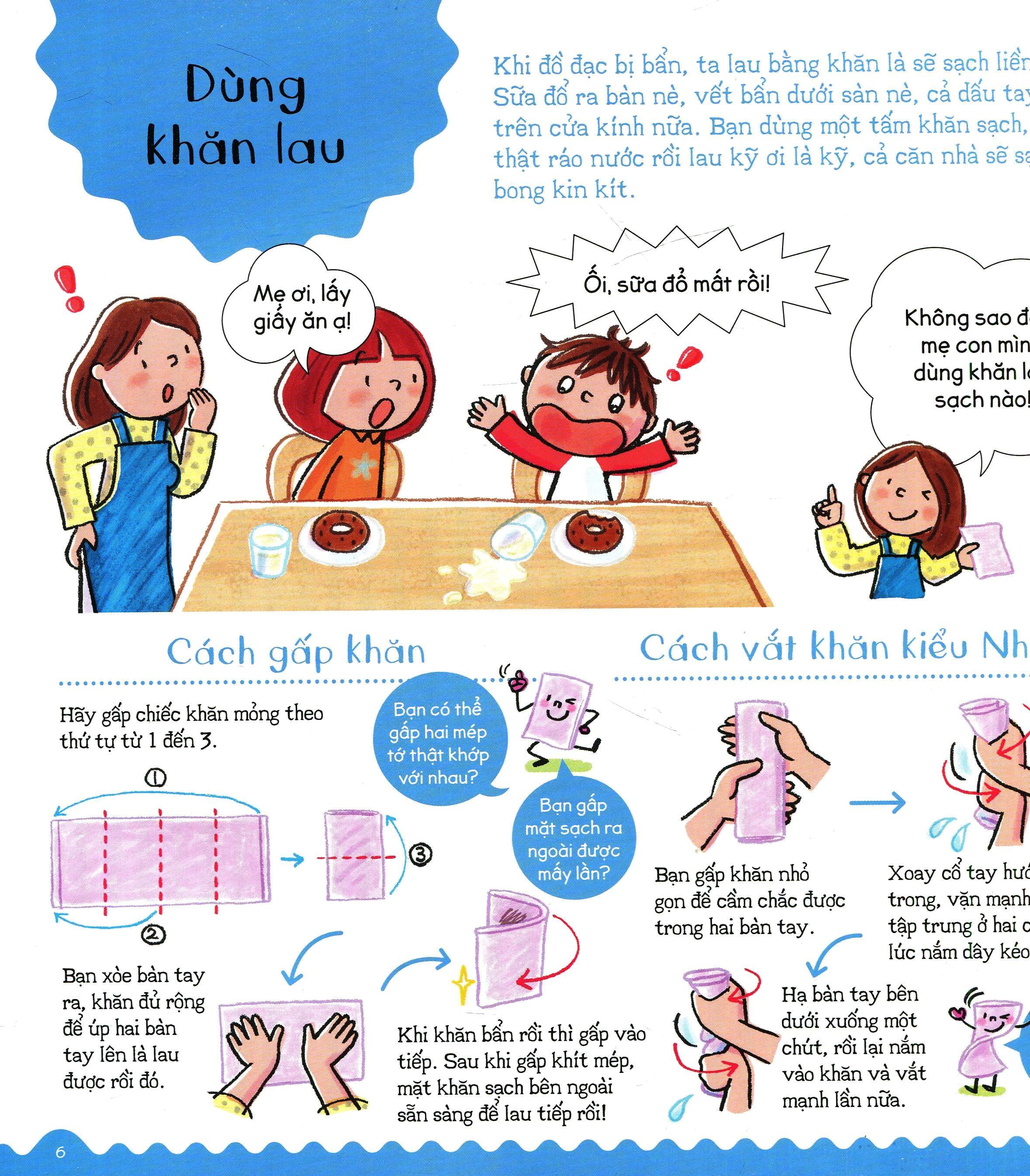 Em Làm Việc Nhà - Ehon Kỹ Năng Sống (Tái Bản 2020)