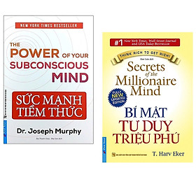 Combo Bí Mật Tư Duy Triệu Phú và Sức Mạnh Tiềm Thức
