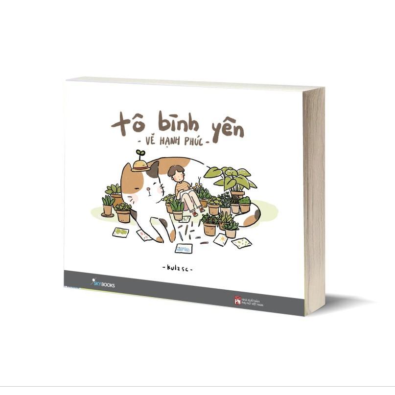 Sách Tô Màu - (Lẻ tùy chọn) Tô bình yên vẽ hạnh phúc và Mình chỉ là người bình thường