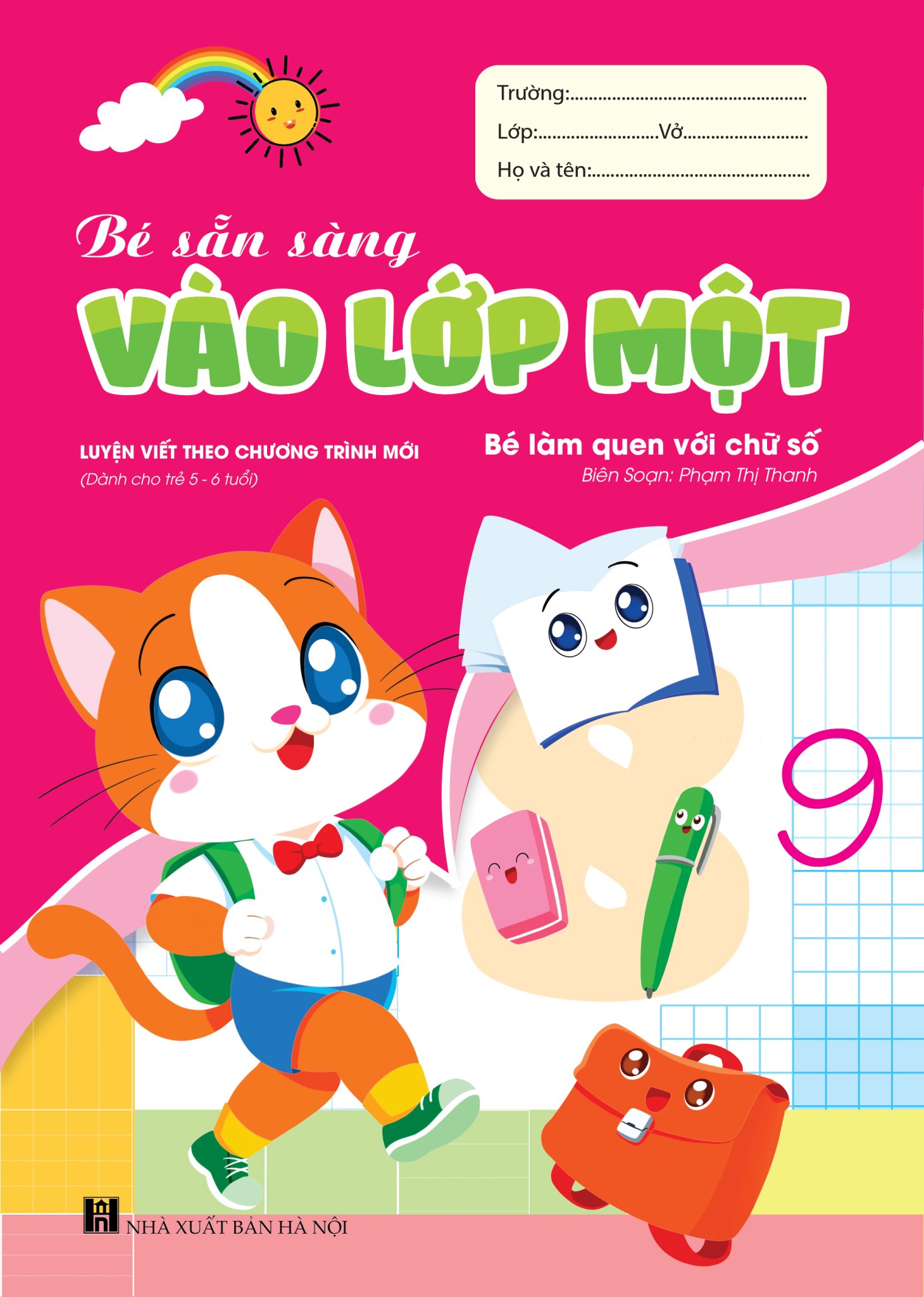 Combo 20 cuốn - Bé Tô màu - Luyện chữ (Mầm non - Chuẩn bị vào lớp 1)