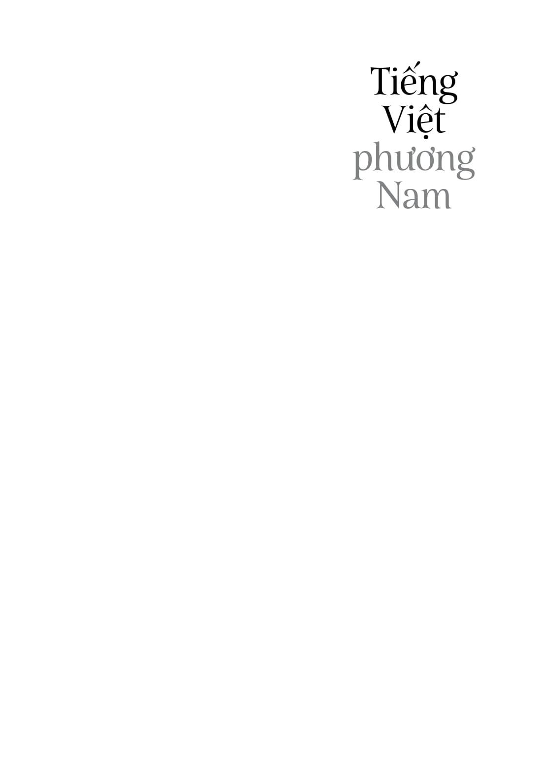 Tiếng Việt Phương Nam - Tiếng Việt Giàu Đẹp