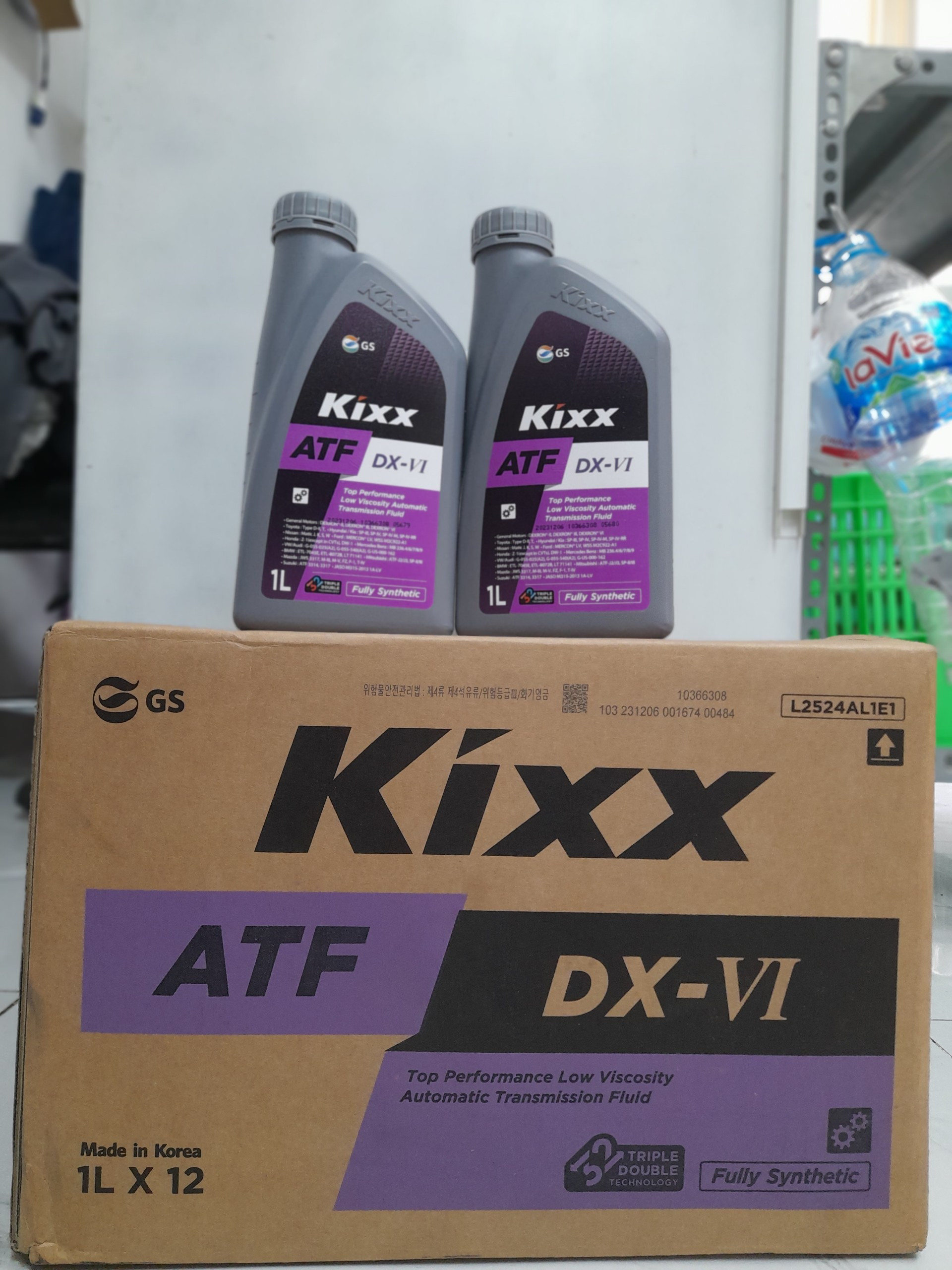 Dầu trợ lực tay lái KIXX ATF DX VI 1 lít