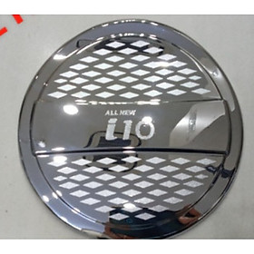 Ốp nắp bình xăng xe Huyndai I10 đời 2021 2022 mạ crom sáng bóng