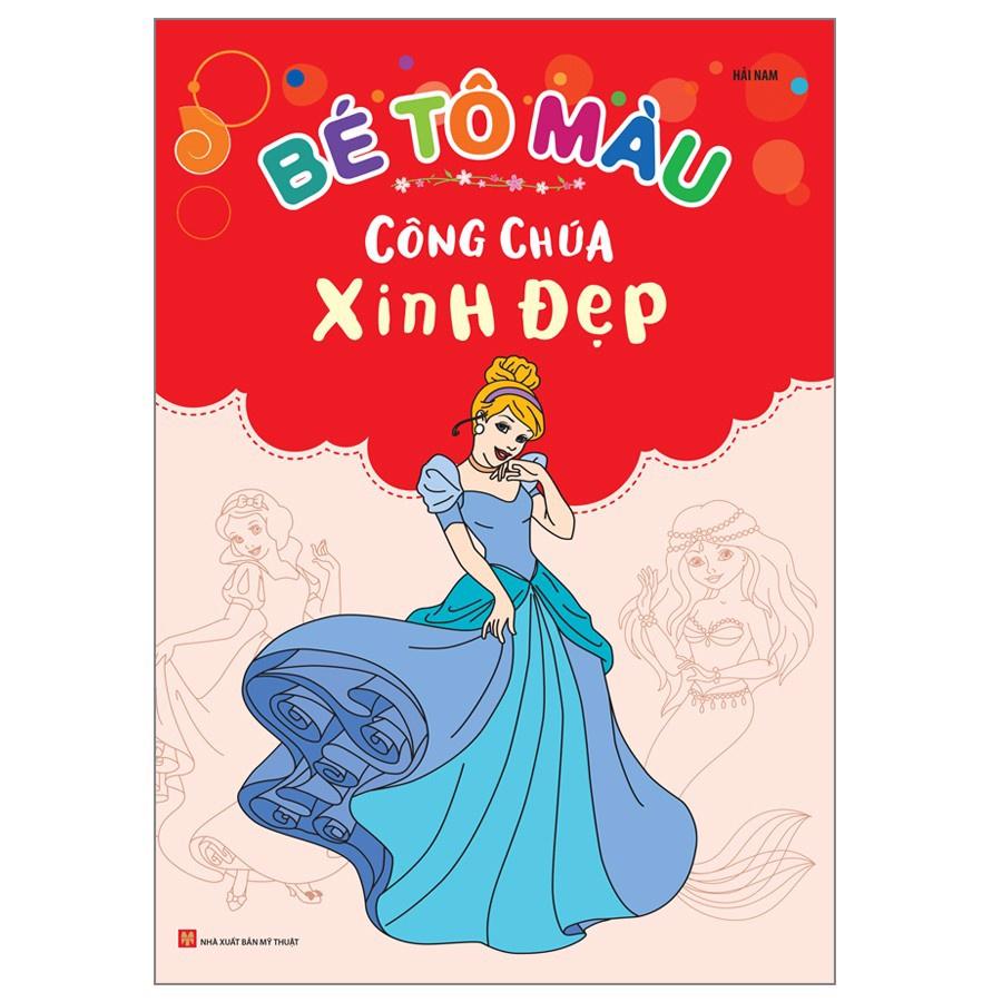 Túi Bé Tô Màu Công Chúa ( 6 Cuốn ) - Bản Quyền