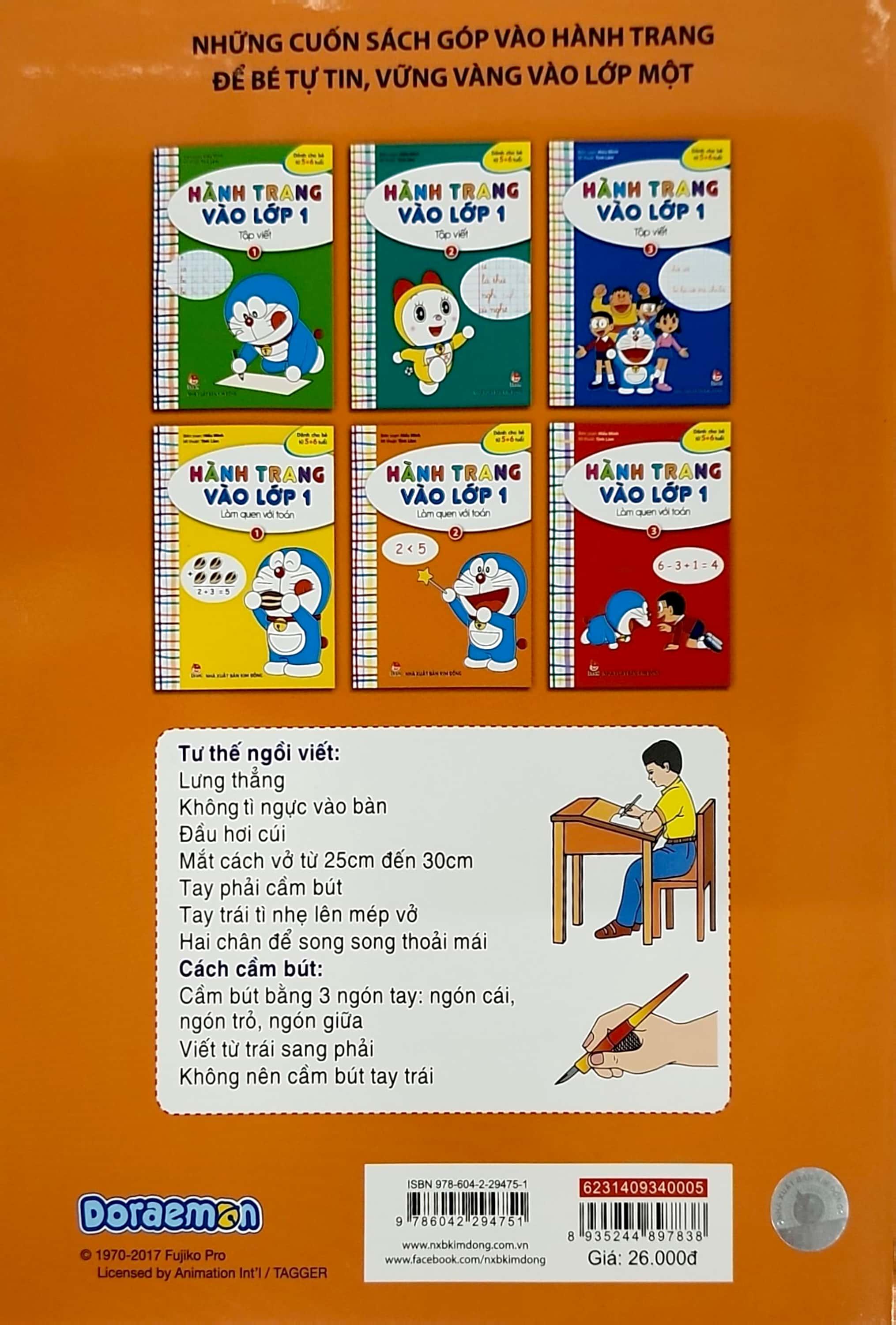 Hành Trang Vào Lớp 1 - Làm Quen Với Toán - Tập 2 (Tái Bản 2023)