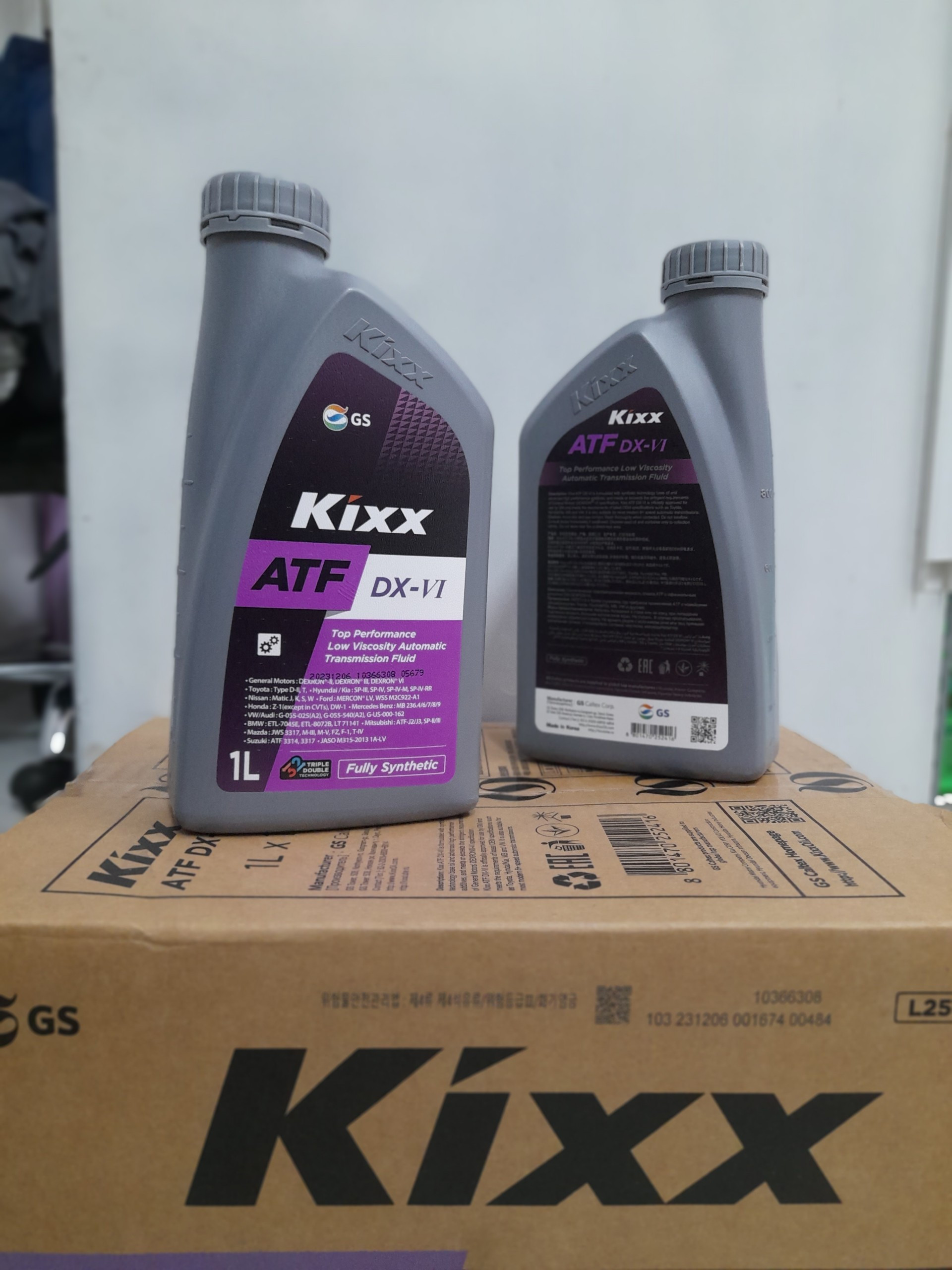 Dầu trợ lực tay lái KIXX ATF DX VI 1 lít